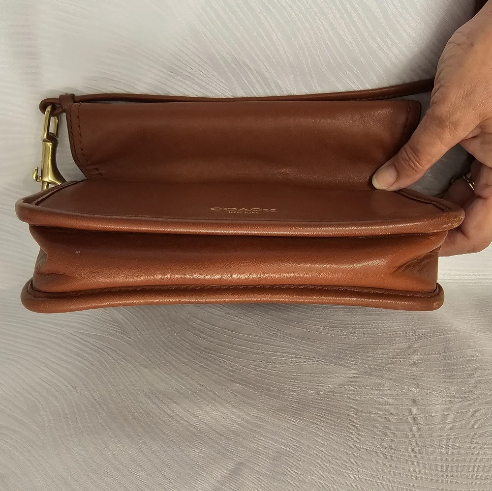 Coach Penny Brown Leather Crossbody Bag 2012 - Picture 7 of 13